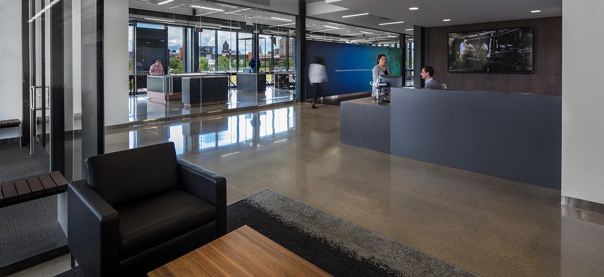 Zurn Global Headquarters Corporate Commercial Construction Project